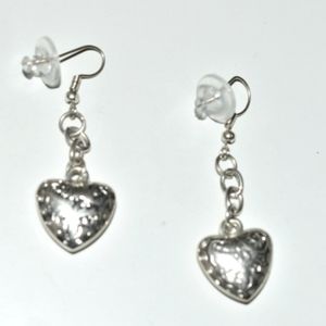 Heart Dangling Earrings